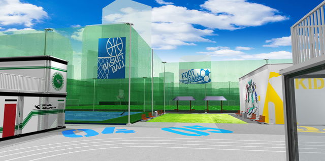 スポル品川大井町_バスケットボール＆フットホボール