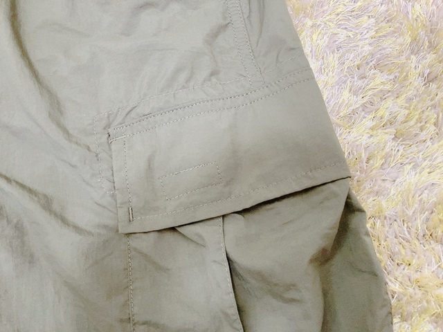 【ワークマン REPAIR-TECH(リペアテック)超軽量×遮熱ミリタリーカーゴパンツ】約190g(Lサイズ相当)