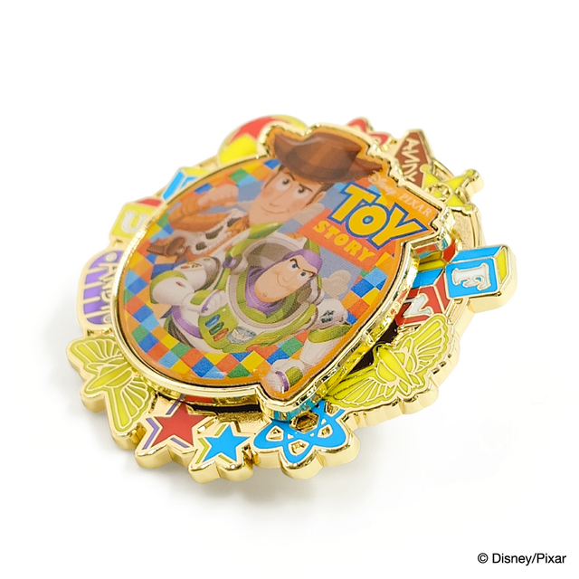 コレクションピンバッジ　ウッディ＆バズ　1,980円