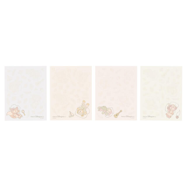 「ダッフィー＆フレンズのフォールズ・サウンド・インビテーション」メモセット