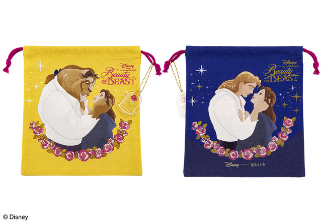 表面は「ベル」と「野獣」、裏面は「ベル」と元の姿に変身した「王子」が描かれています【Disney SWEETS COLLECTION by 東京ばな奈】