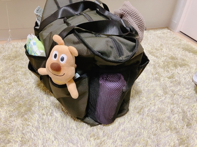 【ワークマン マルチポケット トートバッグ】ファスナーもしっかり閉まります