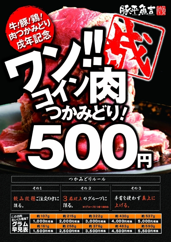 豚平魚吉 上野店