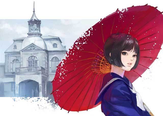 『「制服至上・制服至上2―台湾女子高生制服選―」出版記念 蚩尤 個展』 　　日本統治下時代の制服。　画像提供： GALLERY　リトルハイ 