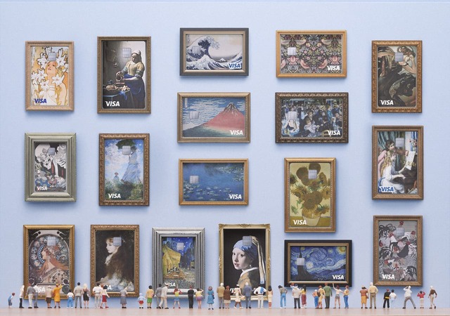 【Nudge 絵画コレクション】全部で18作品