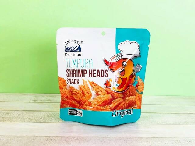 「フォーロン テンプラ シュリンプヘッドスナック プレーン（25g）」【カルディコーヒーファーム】「ベトナムバッグ」（ブタ柄）価格：1,500円（税込）