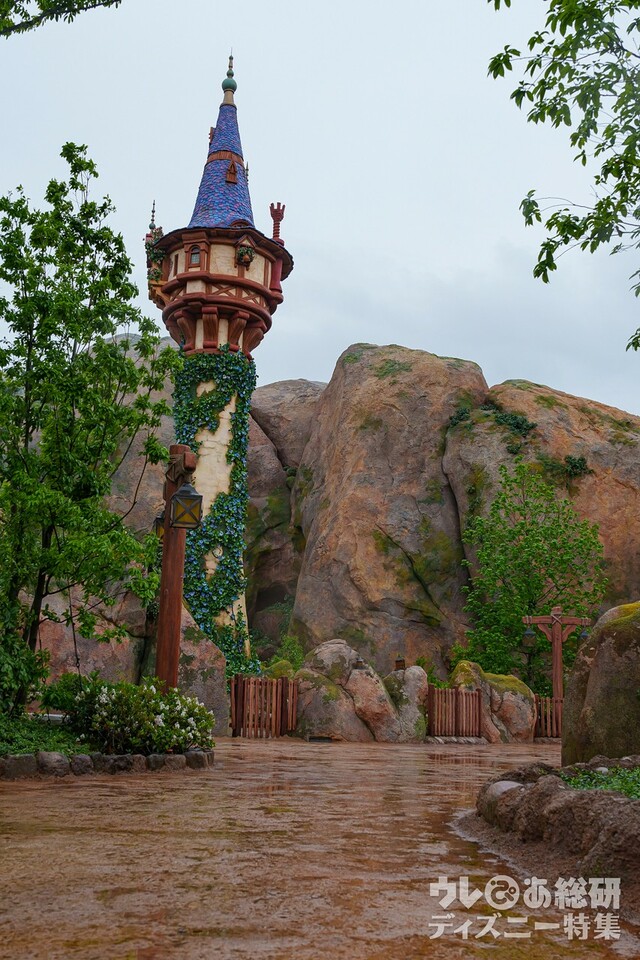 東京ディズニーシー「ファンタジースプリングス」内「ラプンツェルの森」