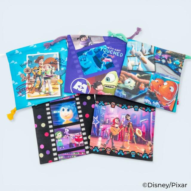 ブラインド ランチ巾着M「ピクサーMIX/ファイナルフレーム」1,155円