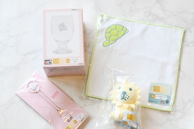 【「タイトーくじ　ブルーナアニマル　Dot Pattern Collection」】今回ゲットしたのはこちらの4種類！