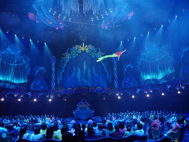 マーメイドラグーンシアター「キング・トリトンのコンサート」／東京ディズニーシー ©Disney