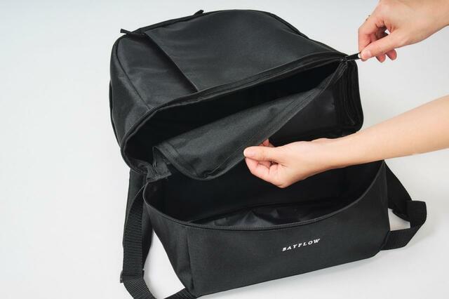 【BAYFLOWバックパック】部屋をつなげることも可能