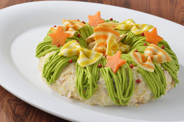 ポテトと貝のサラダ