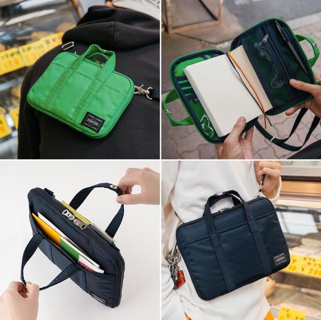 【ほぼ日手帳 2023】『PORTER』のショルダーストラップ付きバッグ型手帳カバー