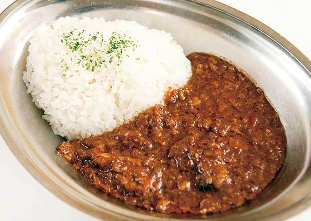 ハヤシ屋中野荘（中野）　ハヤシライス 550円　不動の人気ナンバーワンメニュー。注文して、3分ほどで提供されるシステムも魅力だ。