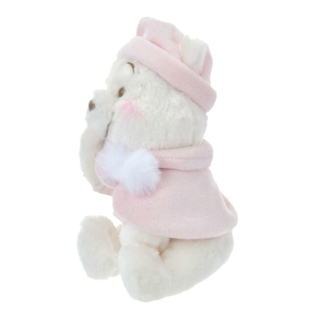 プーさん ぬいぐるみキーホルダー・キーチェーン ピンク フルーツラテカラー WHITE POOH 2,600円