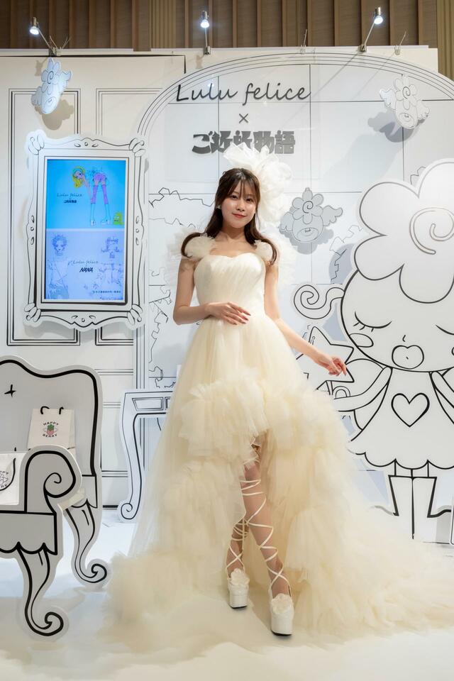 「Lulu felice×ご近所物語」新作ウェディングドレス LU-1006_OffWhite