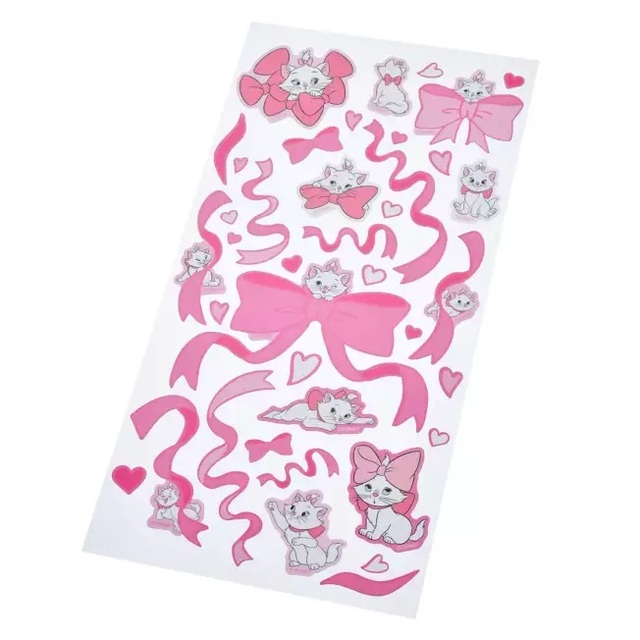 マリー おしゃれキャット シール・ステッカー リボン Sticker Collection 350円