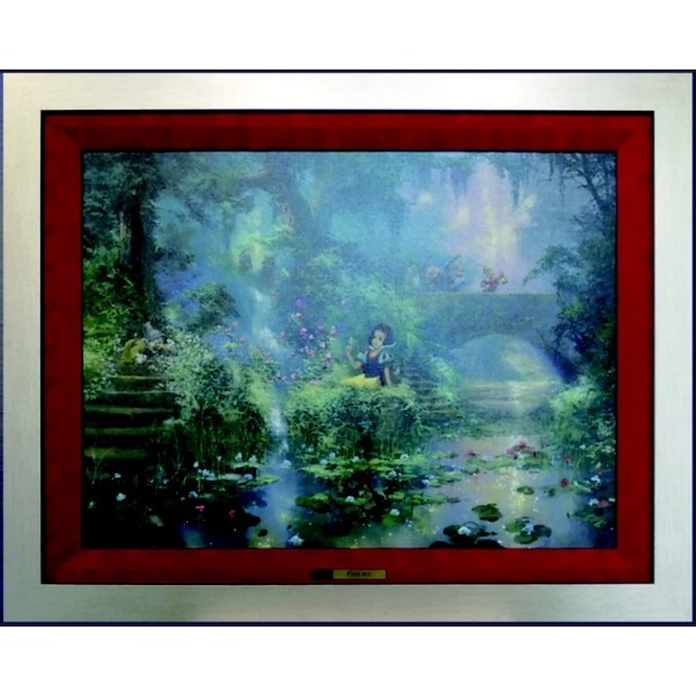 ディズニーファインアート ピッキングフラワーズ 世界限定295枚 638,000円