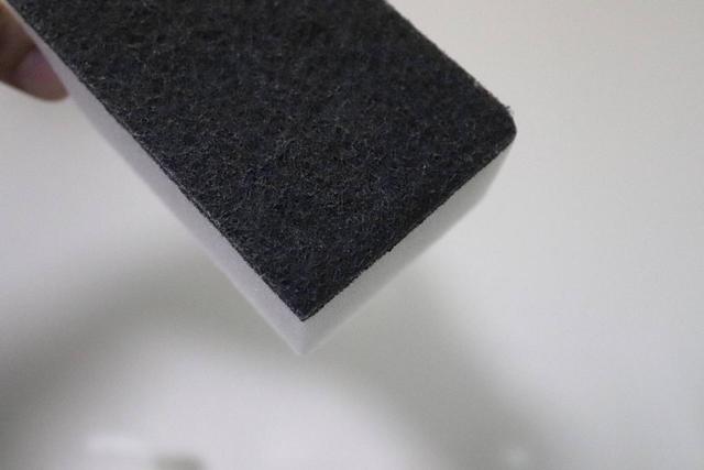 ガンコなコゲつきもスッキリ洗い＆磨きハードスポンジ 199円