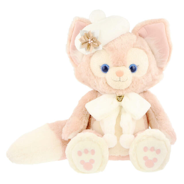 ぬいぐるみ 16,000円｜東京ディズニーシー「ダッフィー＆フレンズのダンシング・スノーフレークス」クリスマスグッズ｜販売店舗：東京ディズニーシー「マクダックス・デパートメントストア」｜発売日：2024年11月2日（土）