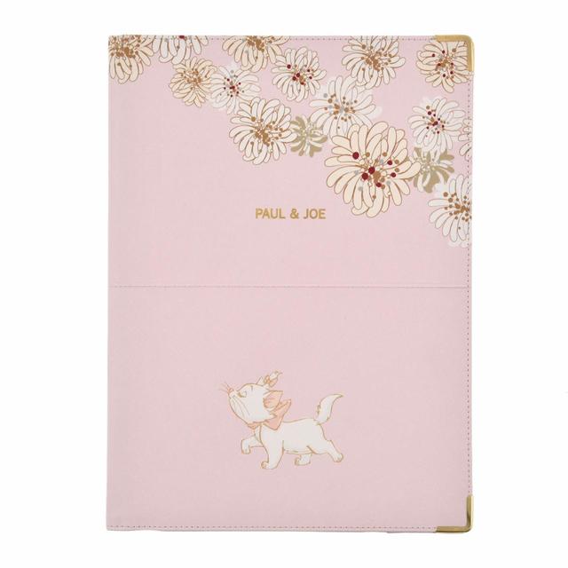 【PAUL & JOE La Papeterie】マリー おしゃれキャット クリップファイル クリザンテーム 4,400円