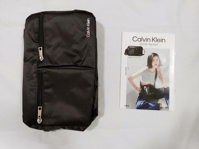 【Calvin Klein(カルバン・クライン)Shoulder Bag Book】バッグとミニ冊子が入っている
