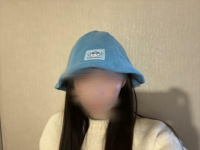 実際に被ってみました。ほどよいゆとりがあってGood！