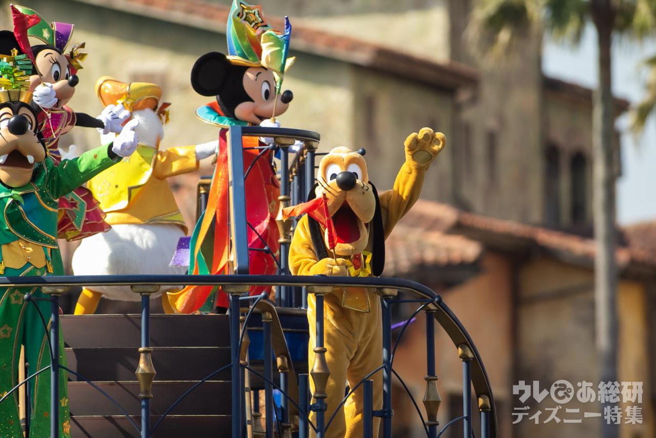 東京ディズニーシー】ダッフィーたちも出演♪「レッツ・セレブレイト