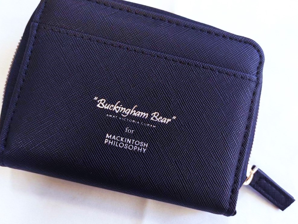 【新品未使用】Mackintosh Philosophy バッキンガムベア 財布 バッキンガムベア コンパクト財布 3つ折り 小銭入れあり