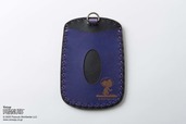 【PEANUTS×OJAGA DESIGN】カードケース [ASTRONAUT]／裏面にはスヌーピーのシルエットが