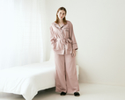 Francfranc（フランフラン）ロゴ 刺繍 パジャマ ピンク