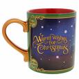 マグカップ 1,800円|「ディズニー・クリスマス」スペシャルグッズ|東京ディズニーリゾート40周年“ドリームゴーラウンド”|発売日:2023年11月7日(火)|販売店舗:東京ディズニーランド「ディズニー&カンパニー」、東京ディズニーシー「エンポーリオ」