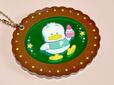 ペックルは楕円形でココアクッキー!また雰囲気が変わってかわいい♪