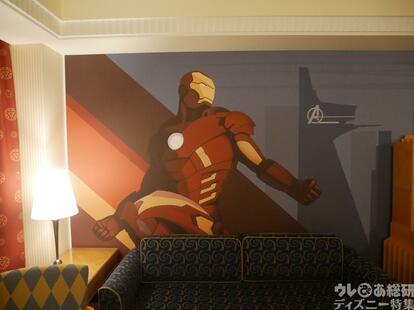 【ディズニーホテル】一度は泊まって！「アイアンマン」限定