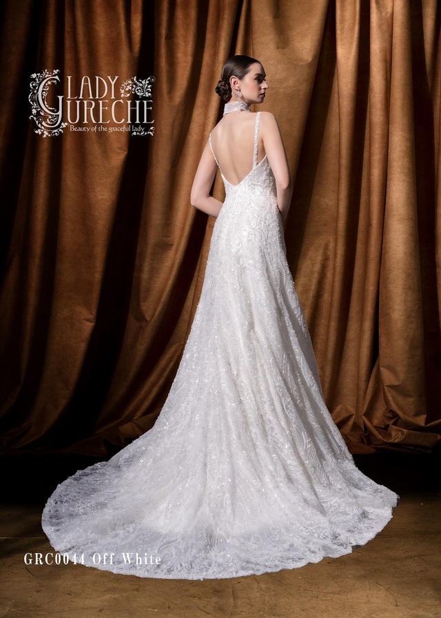 クラウディア｜「LADY GURECH（レディ・グレーチェ）」新作ウェディングドレス｜GRC0044_Offwhite