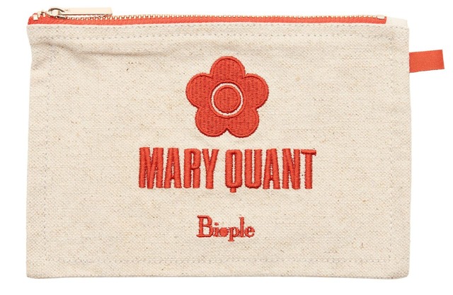 【MARY QUANT&Biople】「フラットポーチ」(各1,485円)/デイリー使いに便利なポーチ