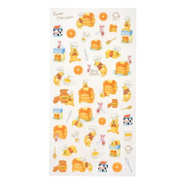 プーさん&ピグレット シール・ステッカー クリア ダイカット Sticker Collection POOH HUNNY DAY 2026 350円