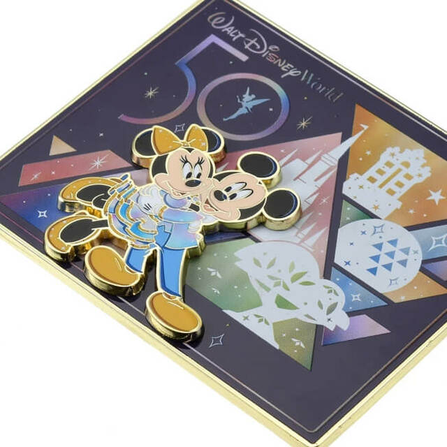 ミッキー＆ミニー マグネット Walt Disney World 50th Celebration 2,420円