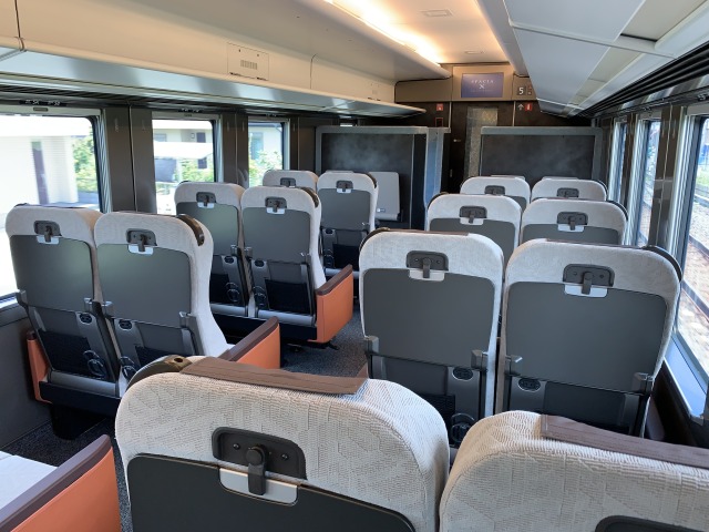 スタンダードシートを後方から撮影