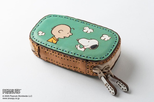 【PEANUTS×OJAGA DESIGN】ミニウォレット [CHARLIE BROWN & SNOOPY]　17,600円