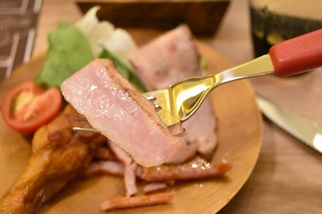 トントロ特有の歯ごたえと薫香がマッチ！