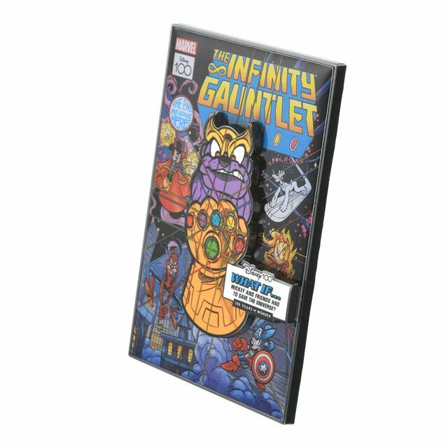 マーベル ミッキー＆フレンズ ピンバッジ The Infinity Gauntlet Disney100 special MARVEL comic cover series 2,090円