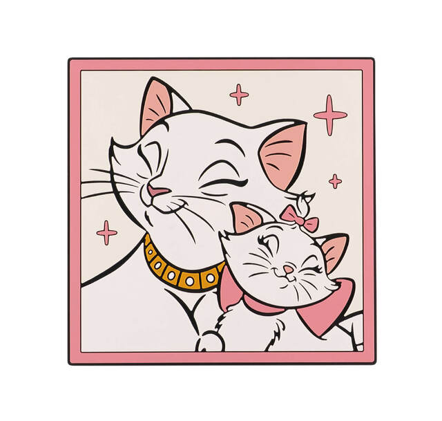 F賞 ラバーコースター｜Happyくじ「Disney にゃん・にゃん・にゃん」