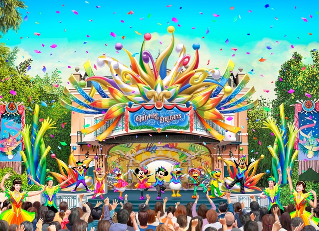 新ショー「レッツ・パーティグラ!」｜東京ディズニーランド「ディズニー夏祭り」2018年