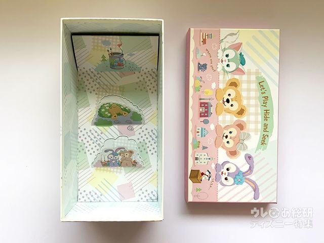 「ダッフィーたちのかくれんぼ」クッキー