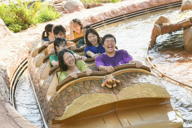 東京ディズニーランド「スプラッシュ・マウンテン“びしょ濡れMAX”」