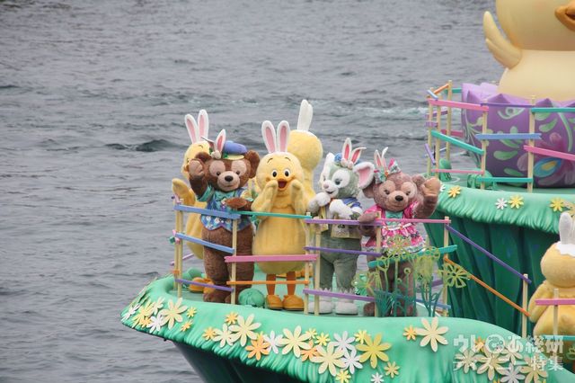 APS-C焦点距離200mm 東京ディズニーシーホテル・ミラコスタ コース側テラス-ディズニー・イースター2019