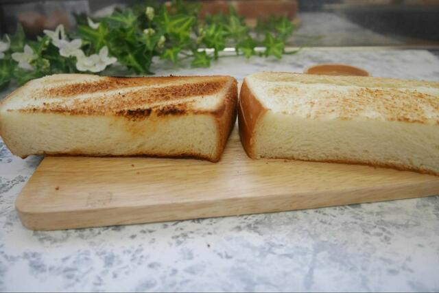 【Seria トーストスチーマー】断面が少しふっくら