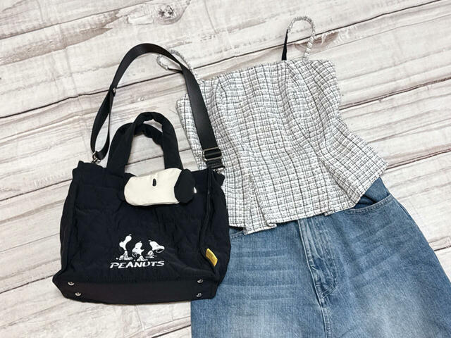 デニムコーデに合わせてもかわいい！