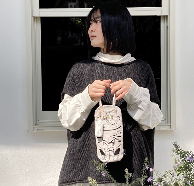 【ROOTOTE「ネコリョーシカ」】その日の気分で組み合わせが楽しめます